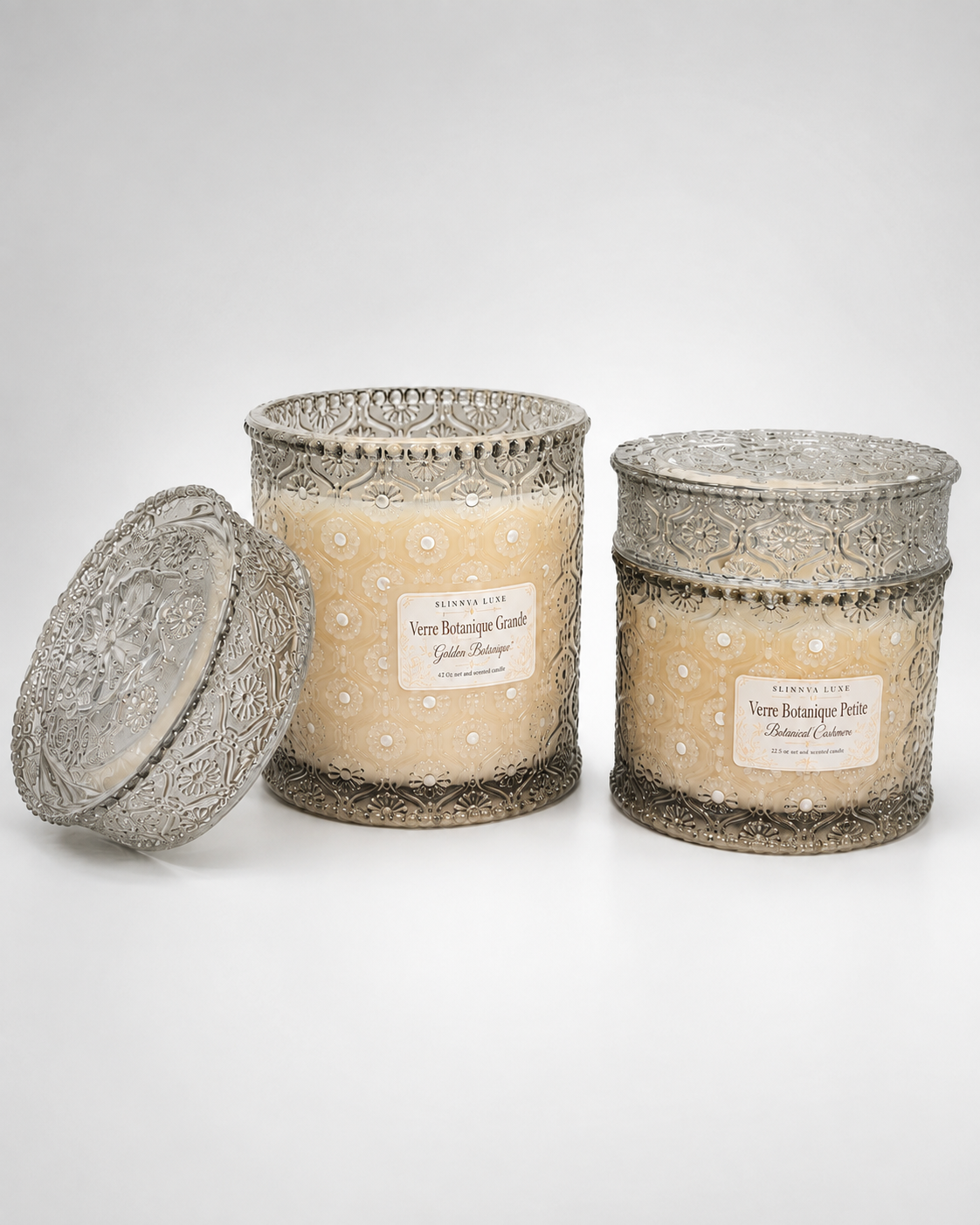 Verre Botanique Decorative Botanic Glass Candle