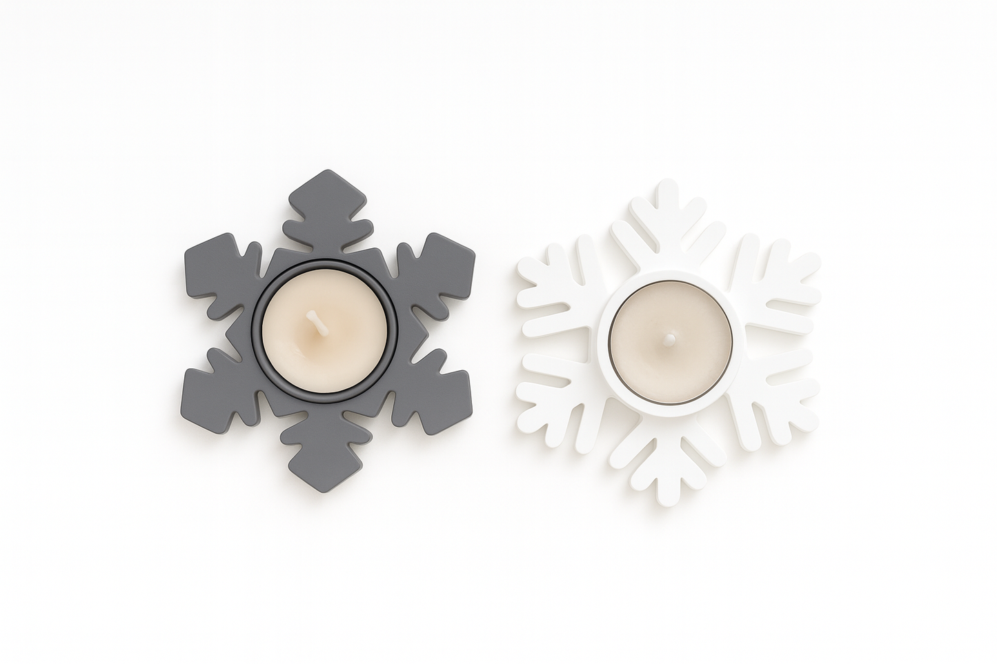 Snowflake Candle Holder