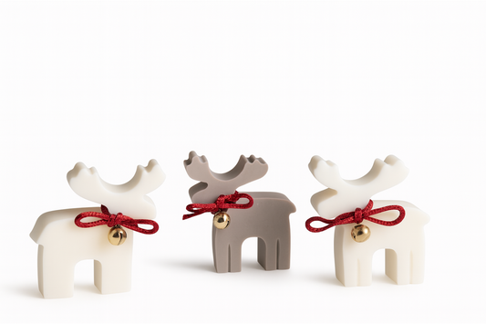 Reindeer Scented Decor Trio