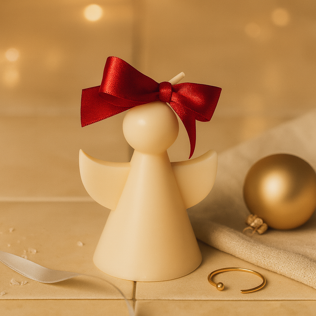 Angel Glow Sculpture Candle