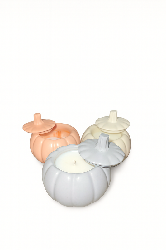 Pumpkin Spice Candle in Pumpkin Holder