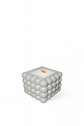 Celeste Bubble Square Candle