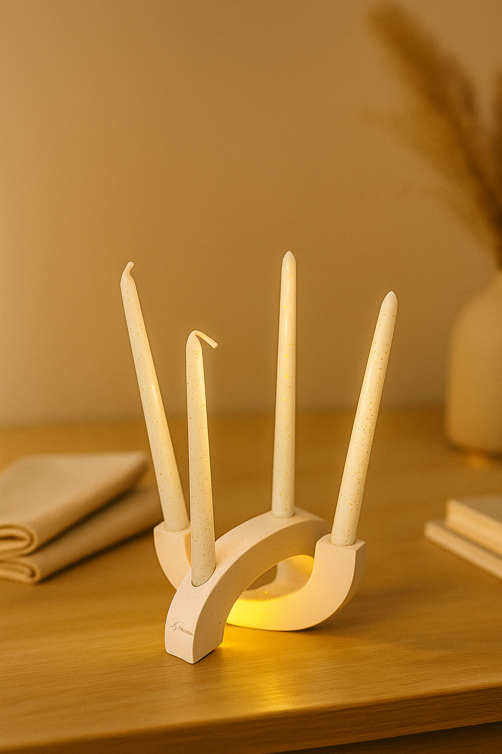 Arc Candle Holder Set