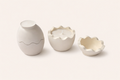 Egg Shell Candle Holder