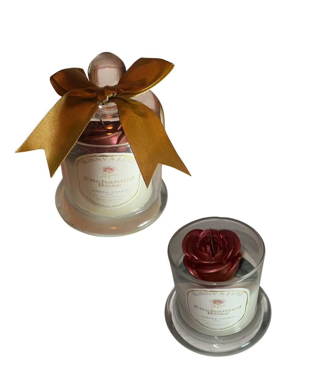 Enchanted Rose Candle