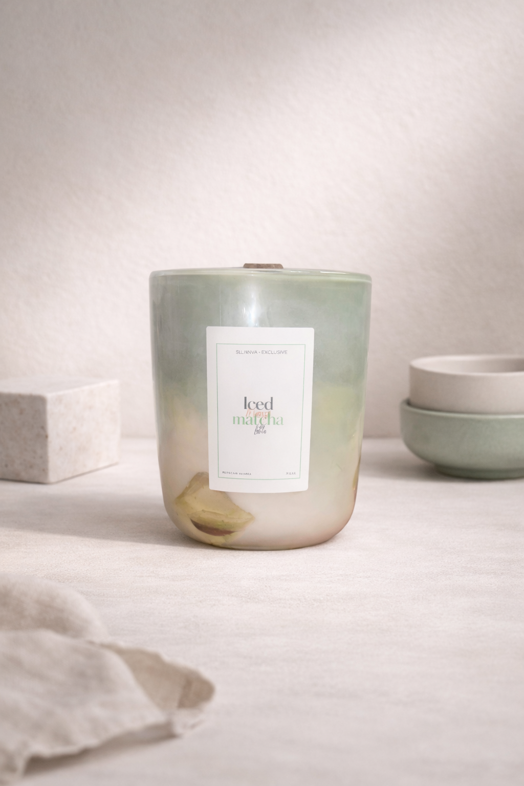 Iced Mango Matcha Latte Candle